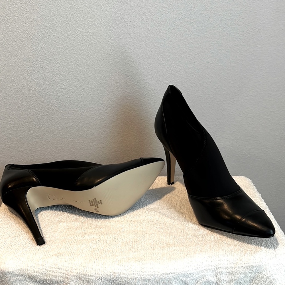 BCBG Pump Booties (Black)